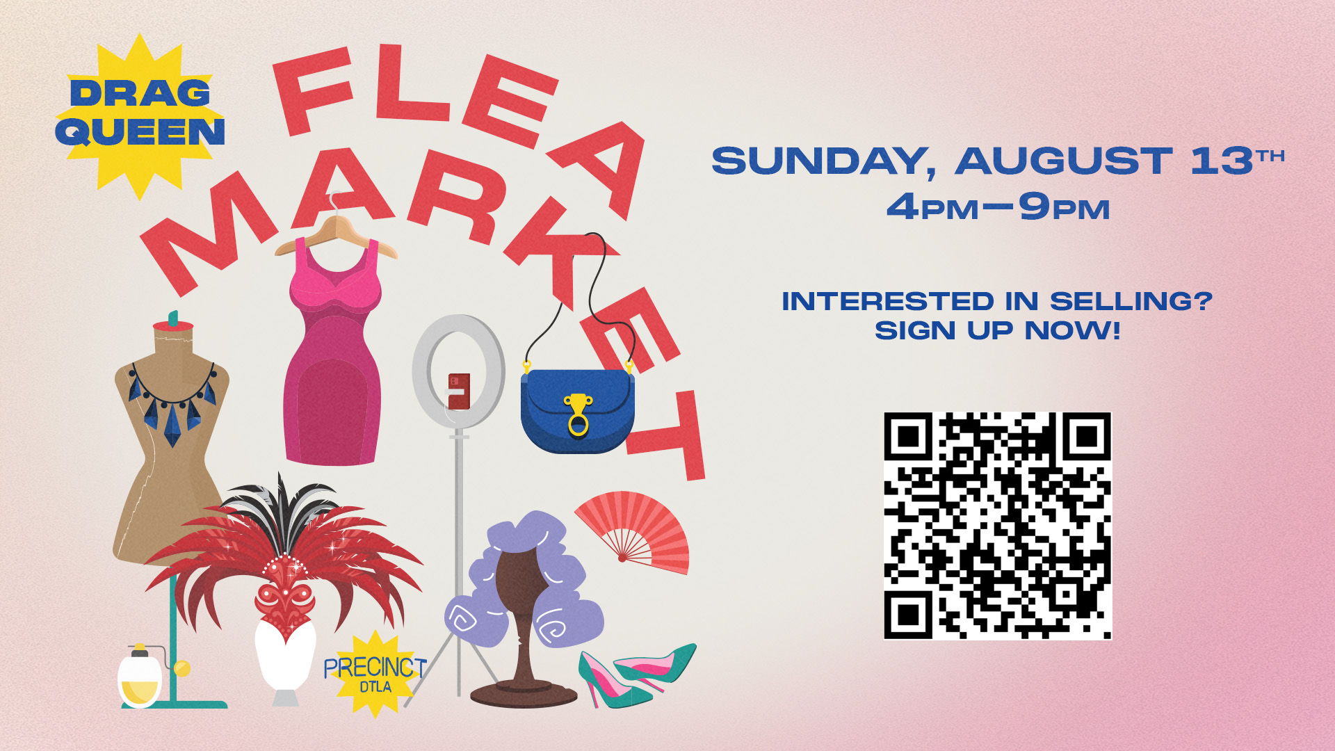 Drag Queen Flea Market Precinct